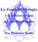 ampliar la portada de La Toma de Refugio y La Recepción de los Preceptos en otra ventana Portada de :: La Toma de Refugio y La Recepción de los Preceptos :: pulsa para ampliar